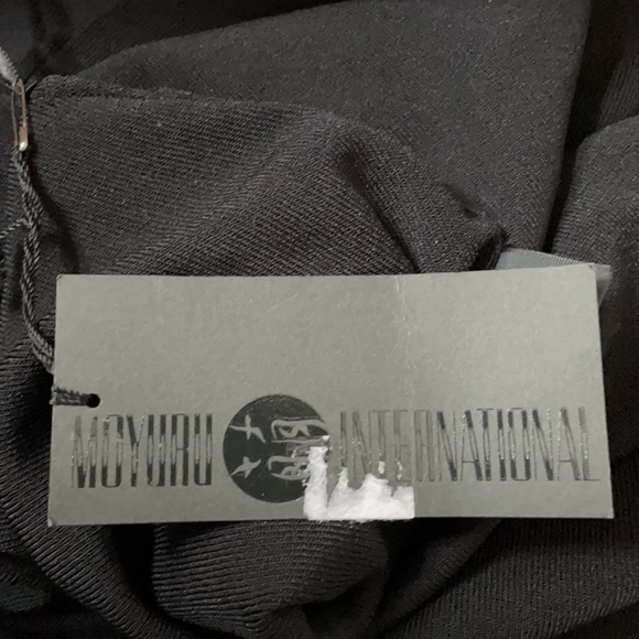 NWT MOYURU Tube Rayon Nylon Blend Skirt With Overlap Flap Unique Vintage - Picture 5 of 6